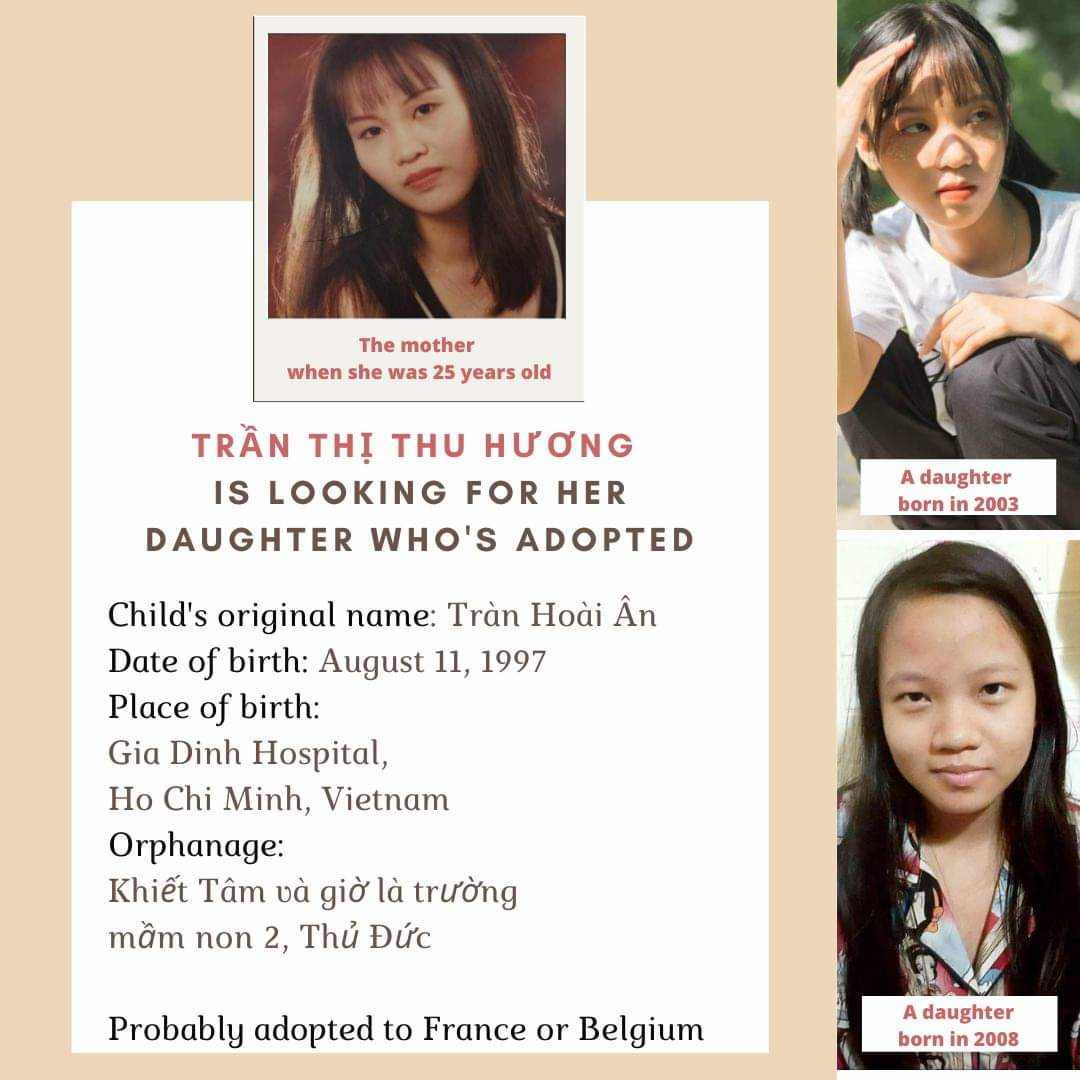 Vietnamese mother searching for her daughter
